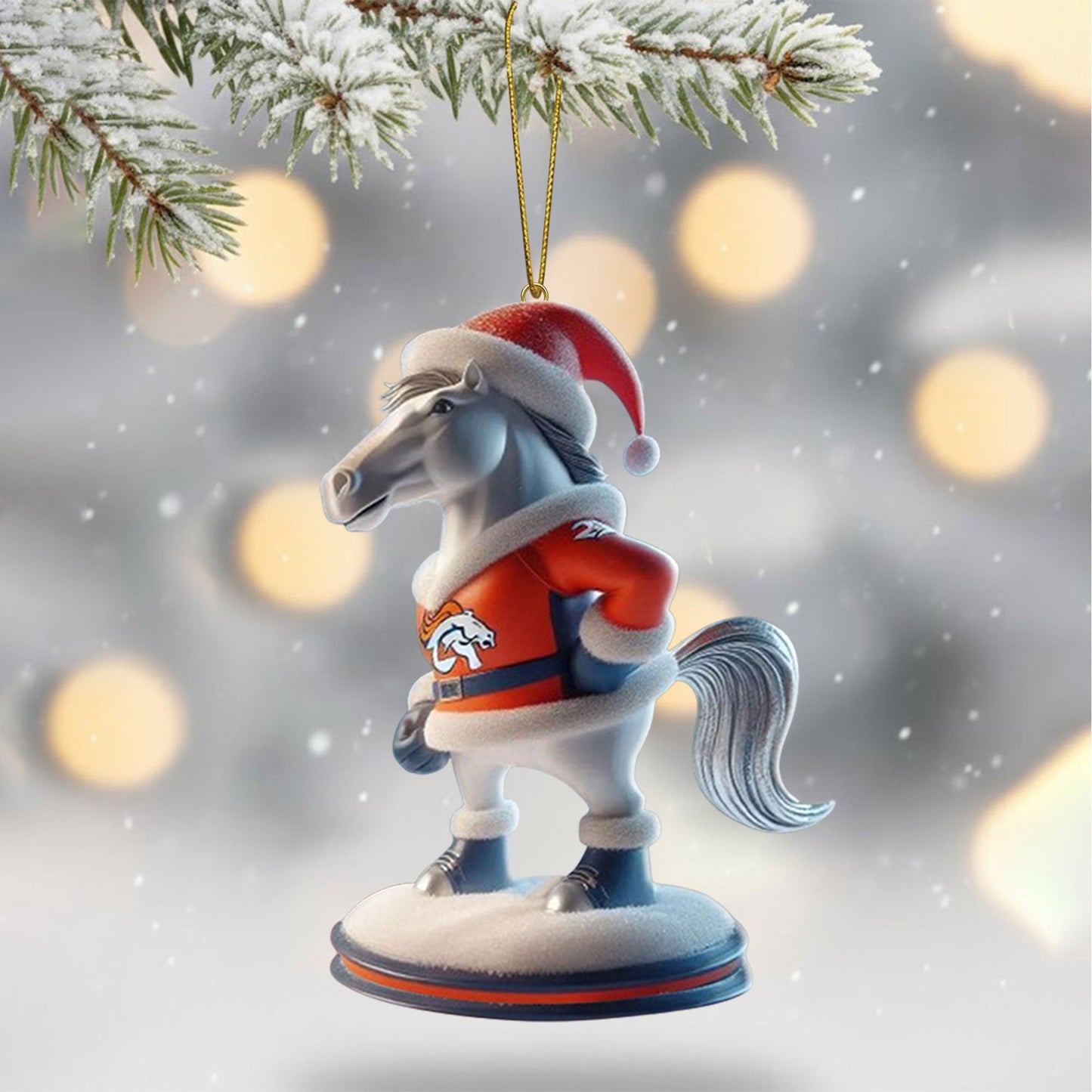 COMBO DVBC CHRISTMAS TREE TOPPER WITH ORNAMENT DAT