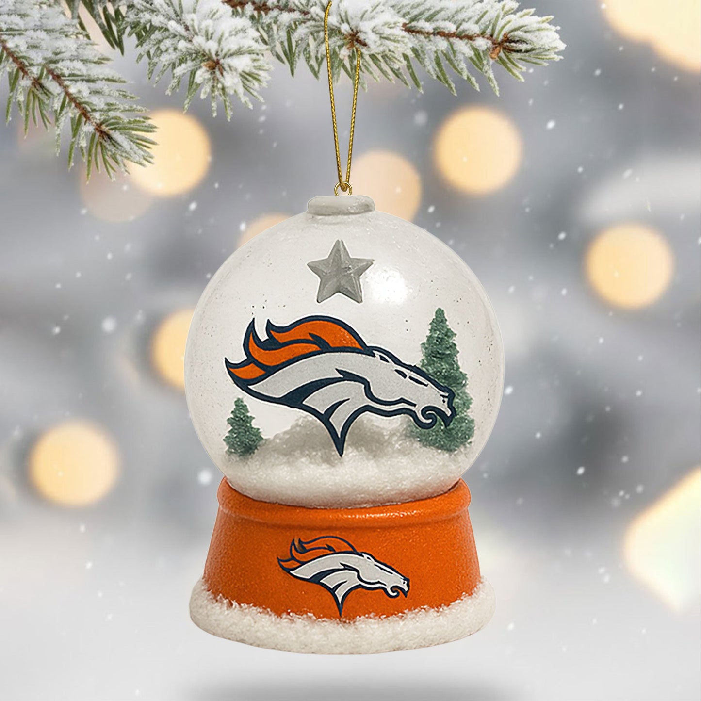 COMBO DVBC CHRISTMAS TREE TOPPER WITH ORNAMENT DAT