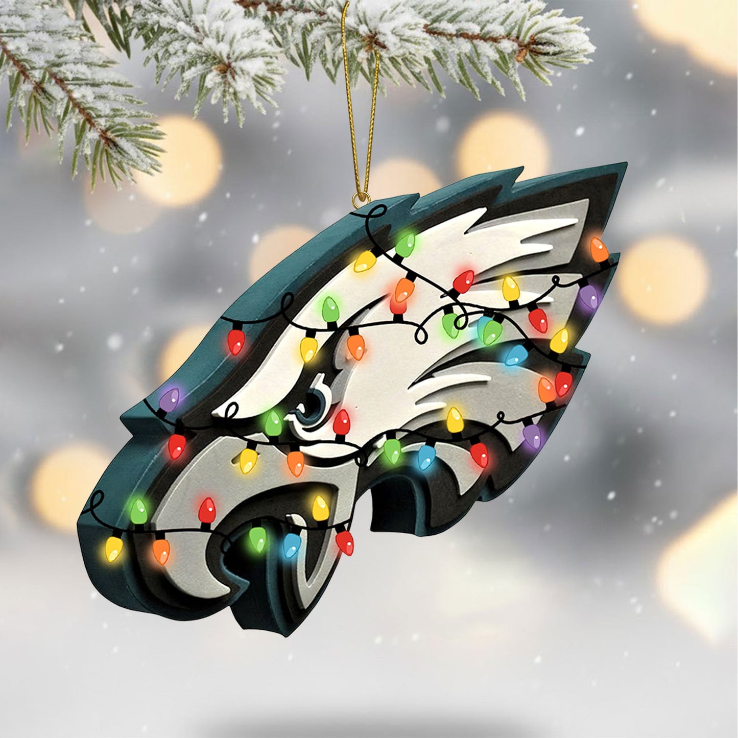 COMBO PLDE CHRISTMAS TREE TOPPER WITH ORNAMENT DAT