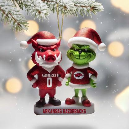 COMBO AKR CHRISTMAS TREE TOPPER WITH ORNAMENT DAT