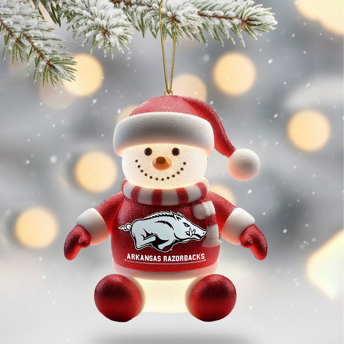 COMBO AKR CHRISTMAS TREE TOPPER WITH ORNAMENT DAT