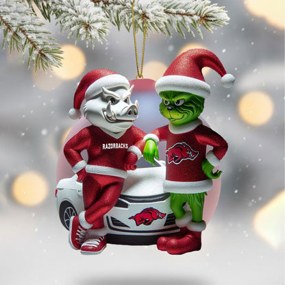 COMBO AKR CHRISTMAS TREE TOPPER WITH ORNAMENT DAT