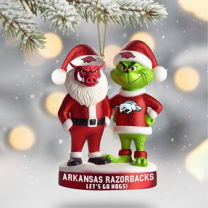 COMBO AKR CHRISTMAS TREE TOPPER WITH ORNAMENT DAT