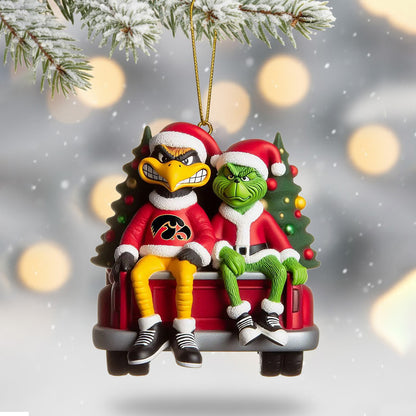 COMBO IWHK CHRISTMAS TREE TOPPER WITH ORNAMENT DAT