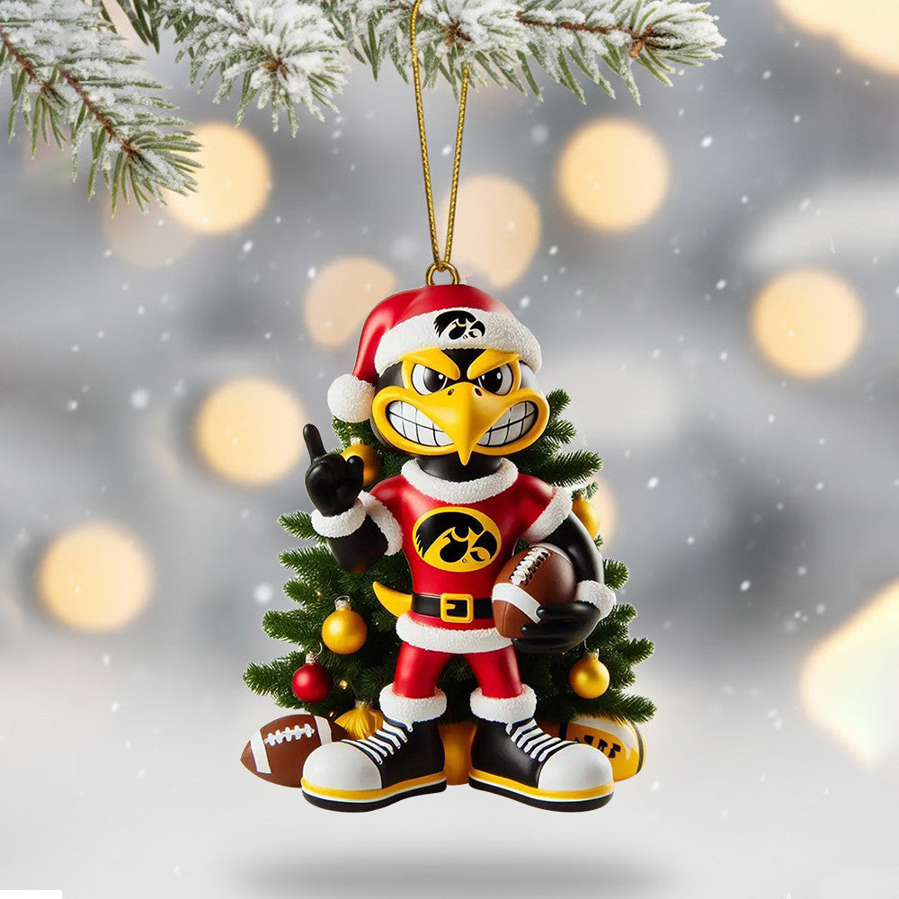 COMBO IWHK CHRISTMAS TREE TOPPER WITH ORNAMENT DAT