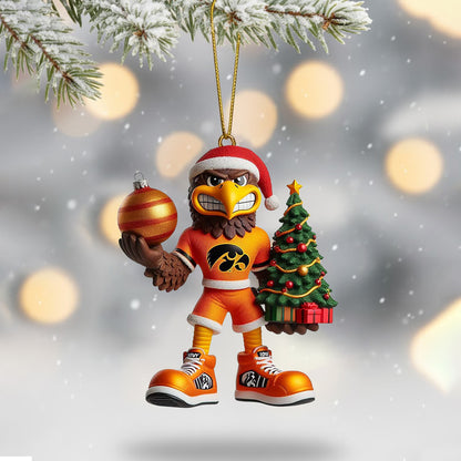 COMBO IWHK CHRISTMAS TREE TOPPER WITH ORNAMENT DAT