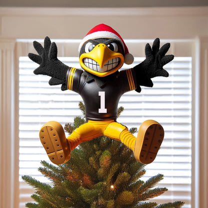 COMBO IWHK CHRISTMAS TREE TOPPER WITH ORNAMENT DAT