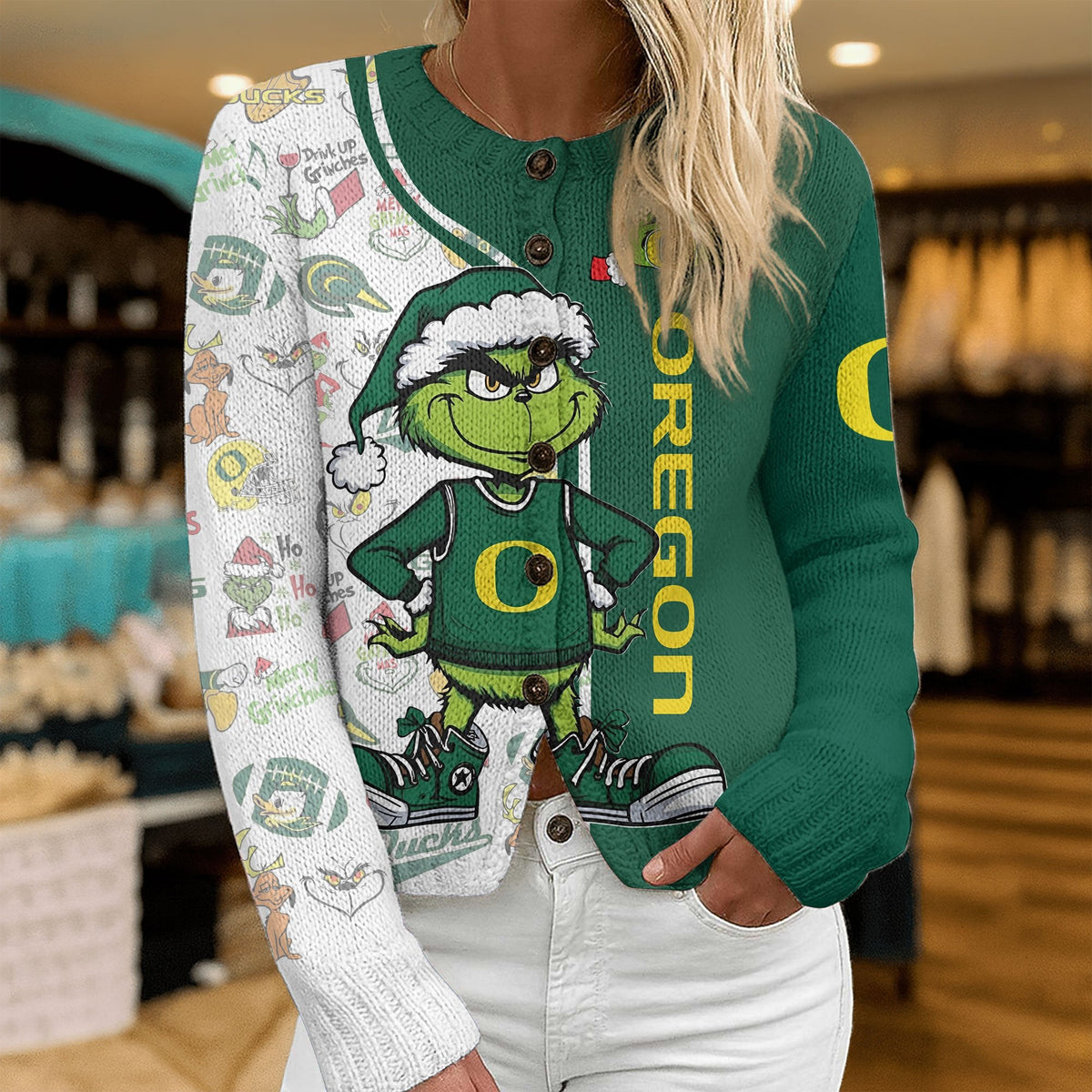 ORD CARDIGAN SWEATSHIRT WITH BUTTON TNSM
