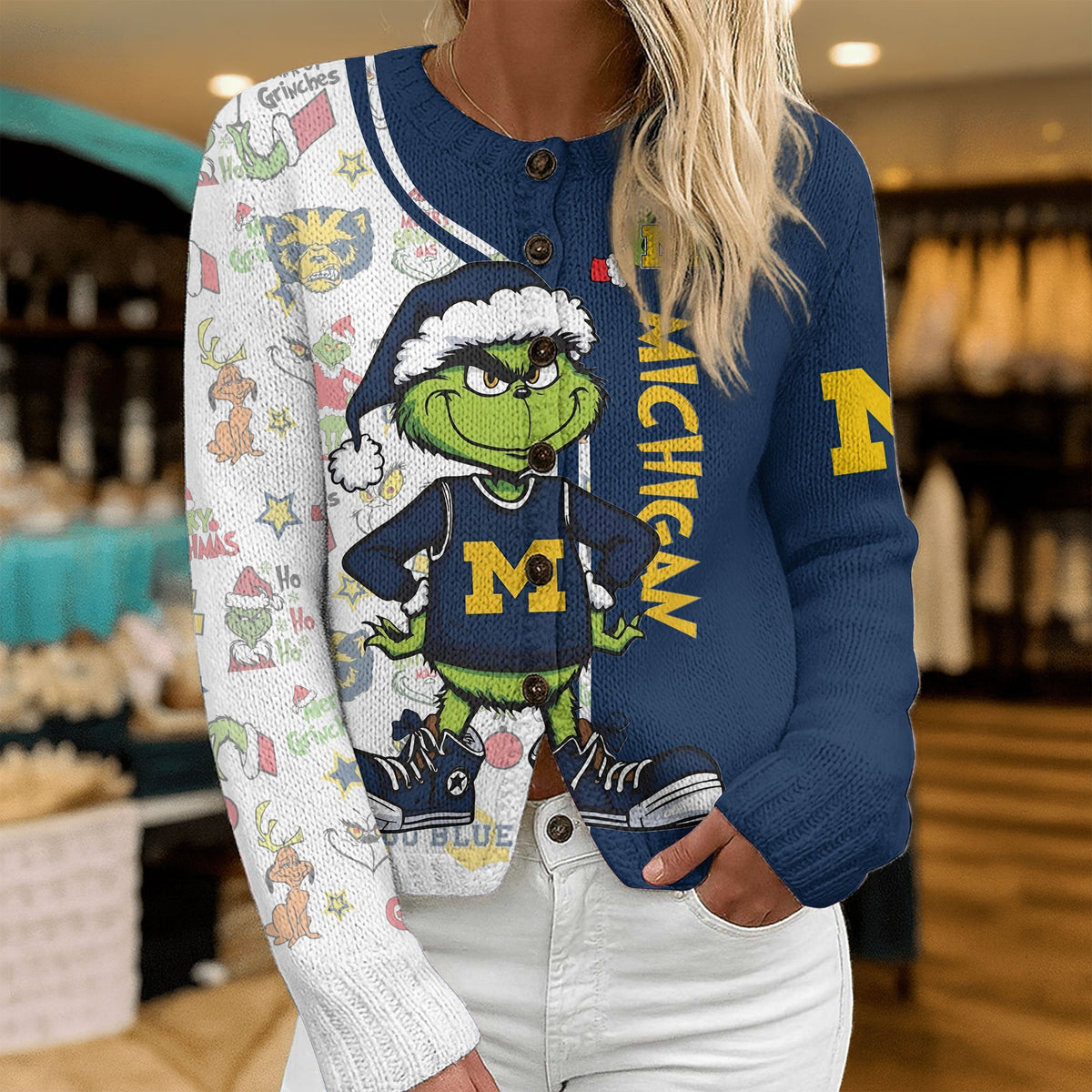 MWR CARDIGAN SWEATSHIRT WITH BUTTON TNSM