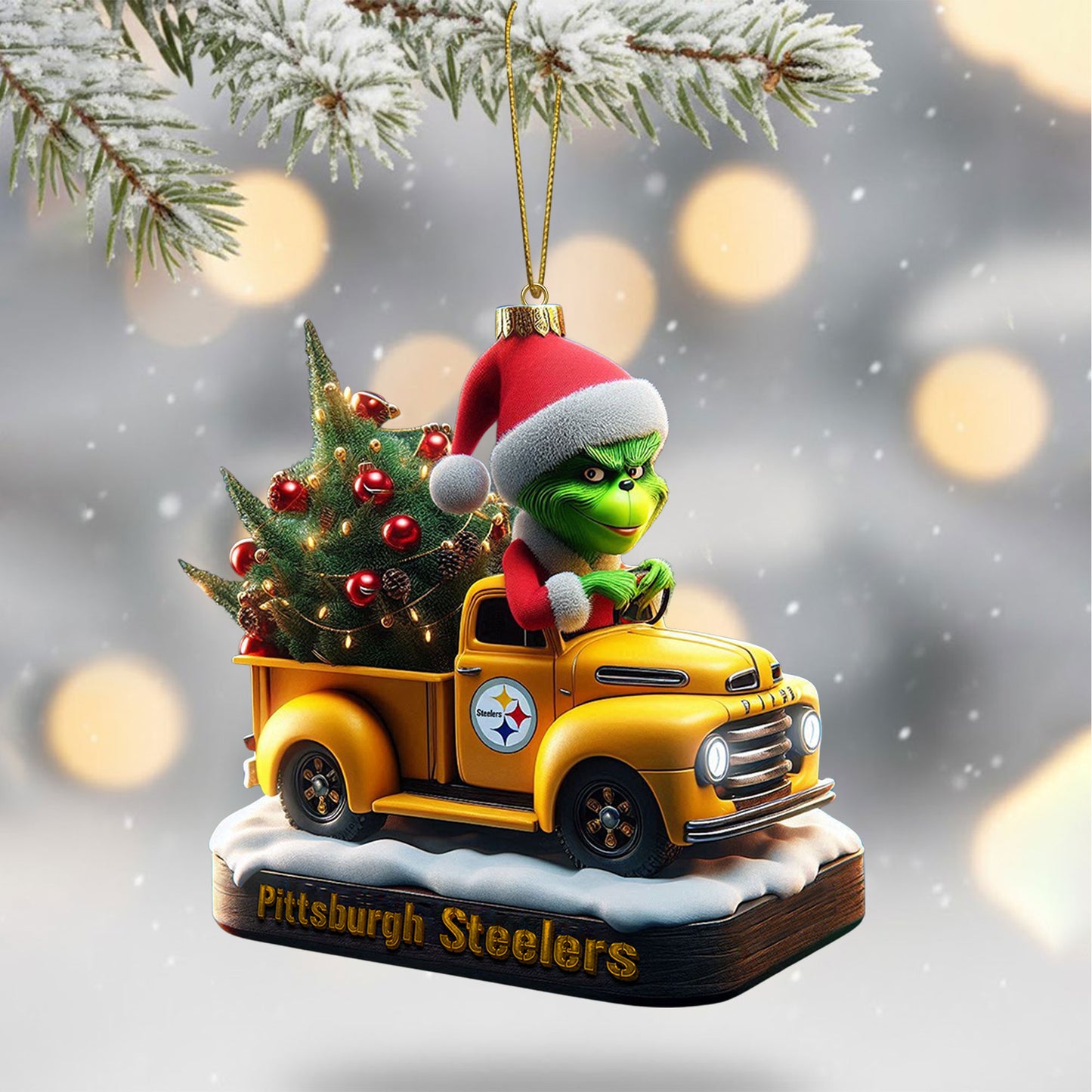 COMBO PBS CHRISTMAS TREE TOPPER WITH ORNAMENT DAT