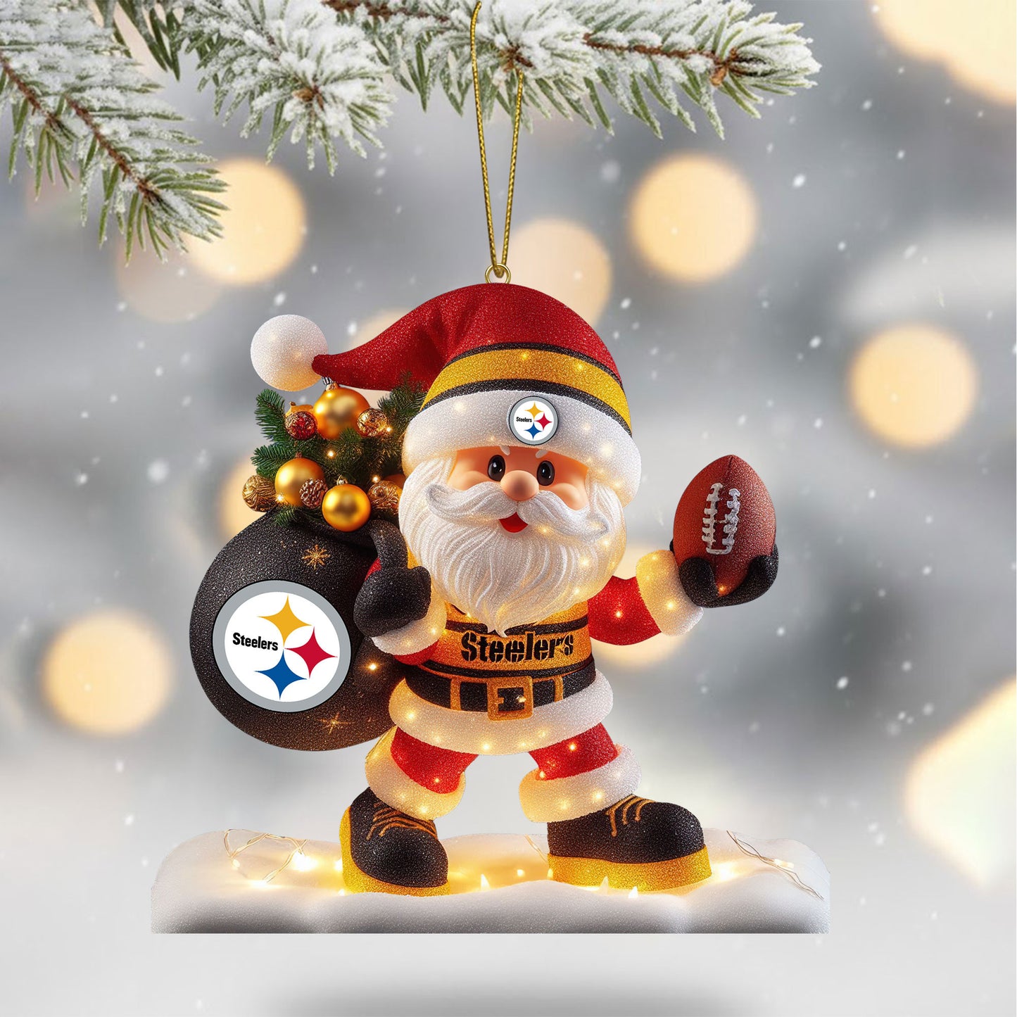 COMBO PBS CHRISTMAS TREE TOPPER WITH ORNAMENT DAT