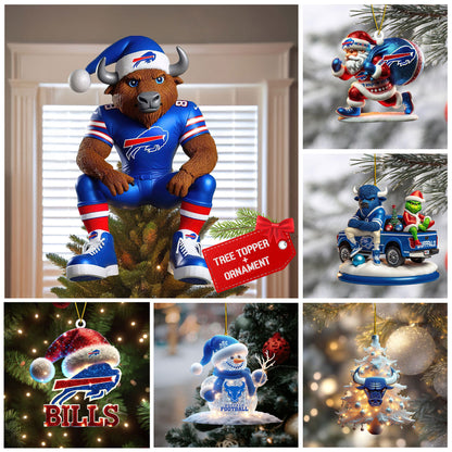 COMBO BFBL CHRISTMAS TREE TOPPER WITH ORNAMENT DAT