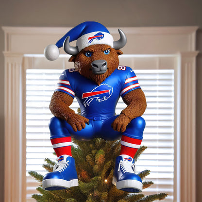 COMBO BFBL CHRISTMAS TREE TOPPER WITH ORNAMENT DAT