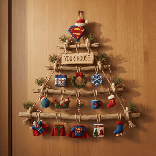 SUP Premium Rustic Wall Christmas Tree HTTT