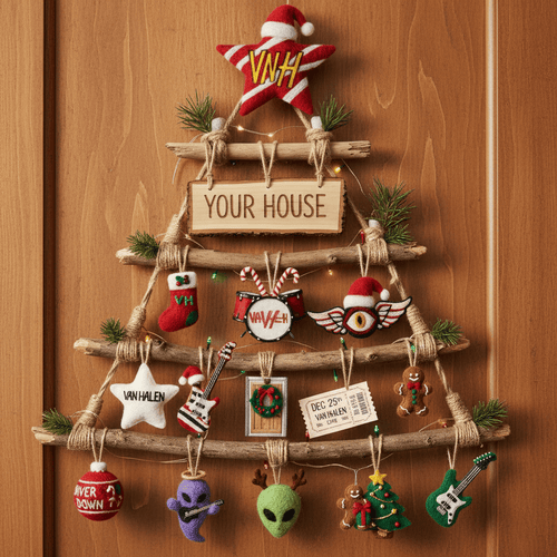 VHL Premium Rustic Wall Christmas Tree HTTT