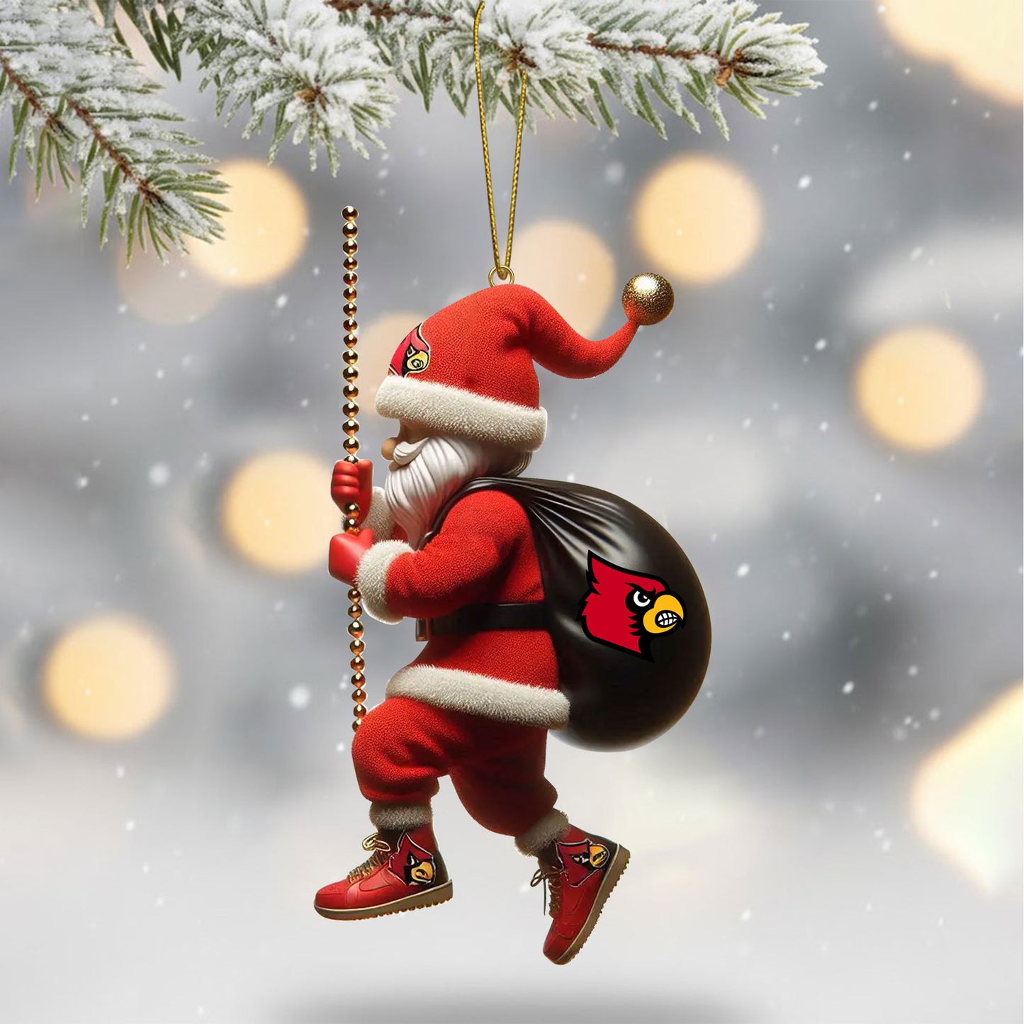 COMBO LVC CHRISTMAS TREE TOPPER WITH ORNAMENT DAT