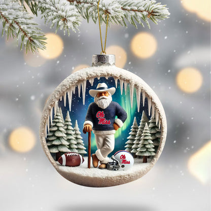 COMBO OMR CHRISTMAS TREE TOPPER WITH ORNAMENT DAT