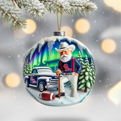 COMBO OMR CHRISTMAS TREE TOPPER WITH ORNAMENT DAT