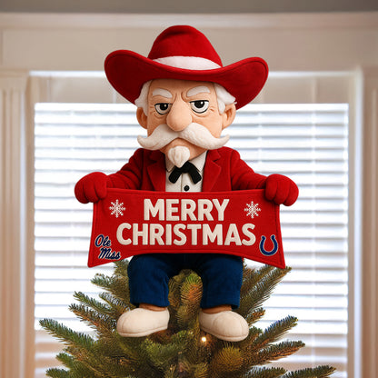 COMBO OMR CHRISTMAS TREE TOPPER WITH ORNAMENT DAT