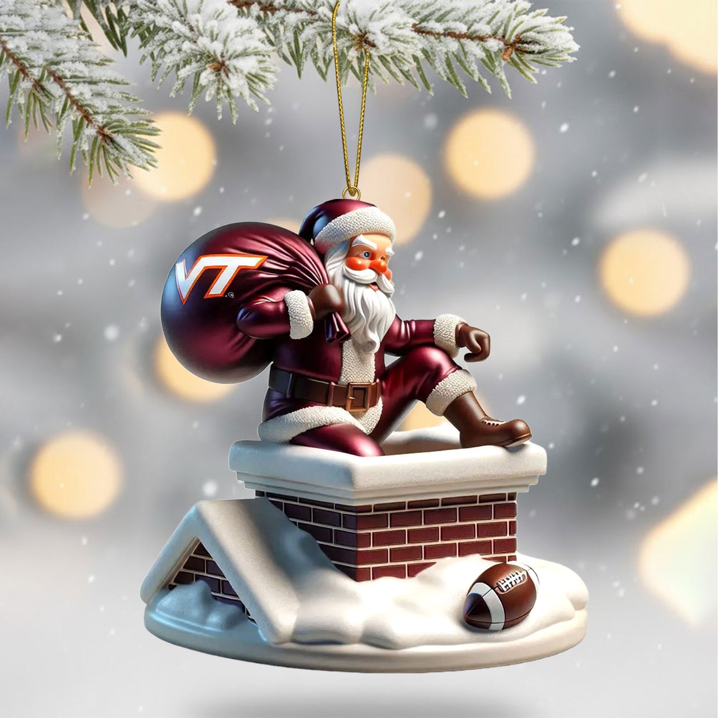 COMBO VTH CHRISTMAS TREE TOPPER WITH ORNAMENT DAT