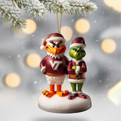 COMBO VTH CHRISTMAS TREE TOPPER WITH ORNAMENT DAT