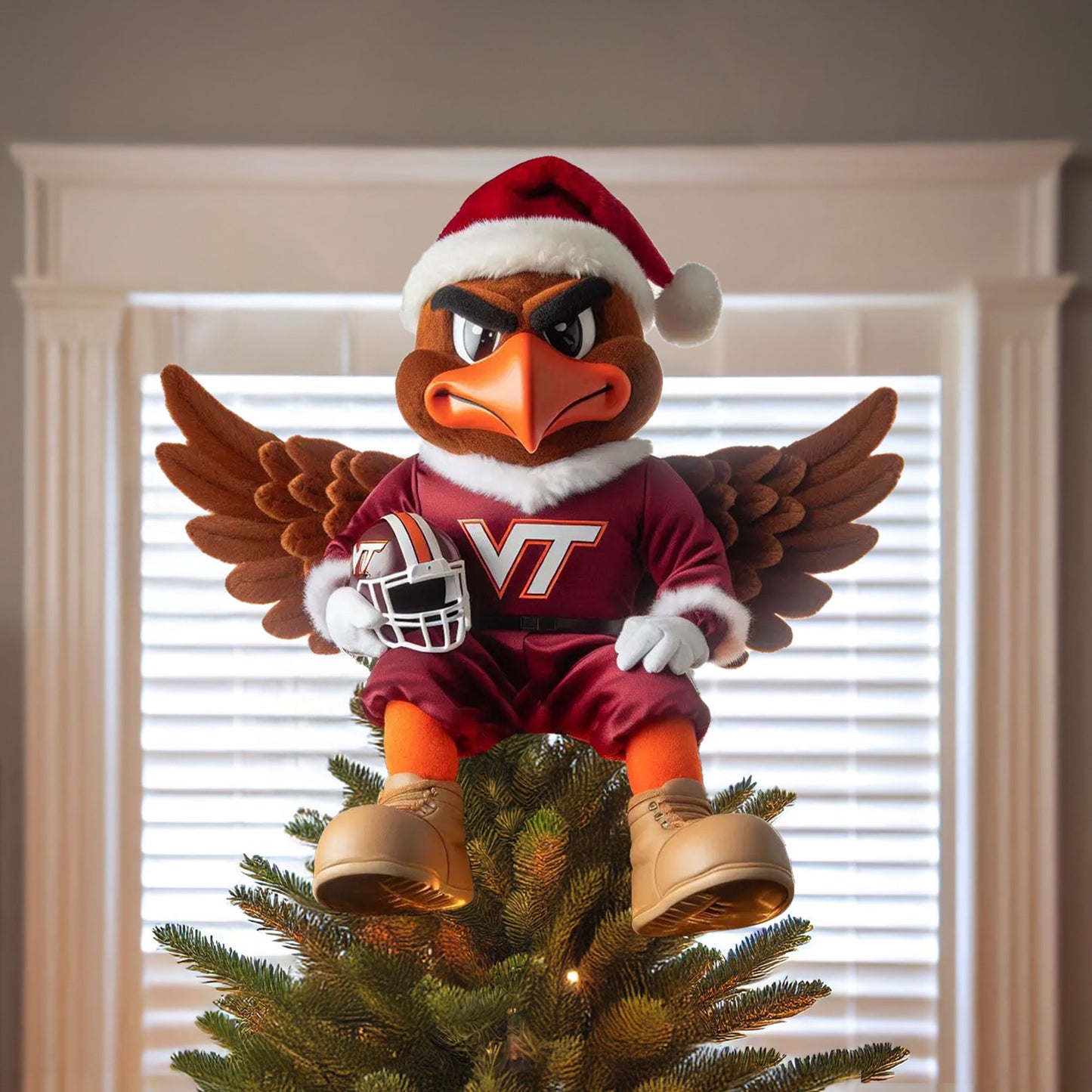 COMBO VTH CHRISTMAS TREE TOPPER WITH ORNAMENT DAT