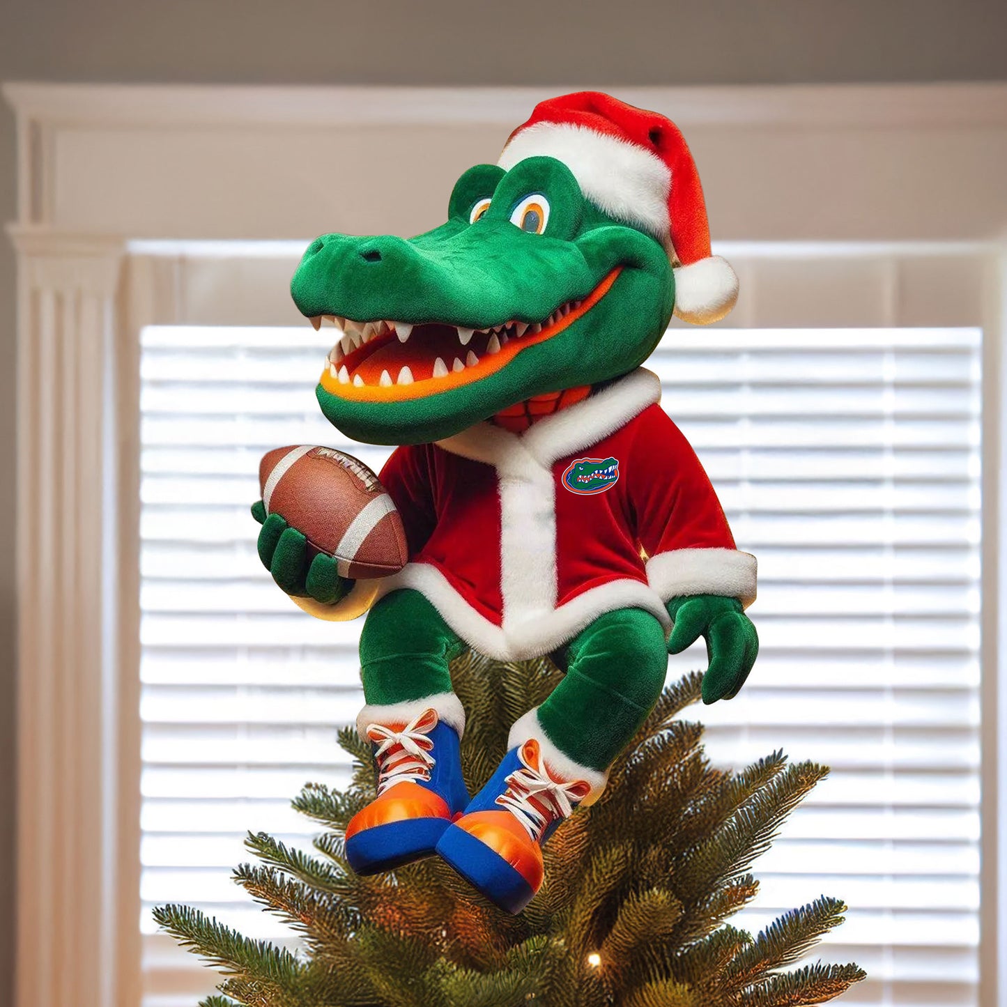 COMBO FGT CHRISTMAS TREE TOPPER WITH ORNAMENT DAT