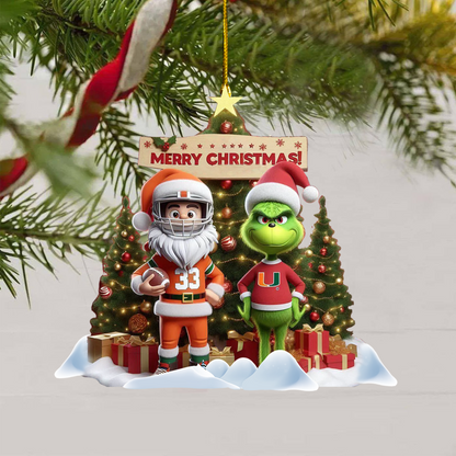 COMBO MHC CHRISTMAS TREE TOPPER WITH ORNAMENT DAT