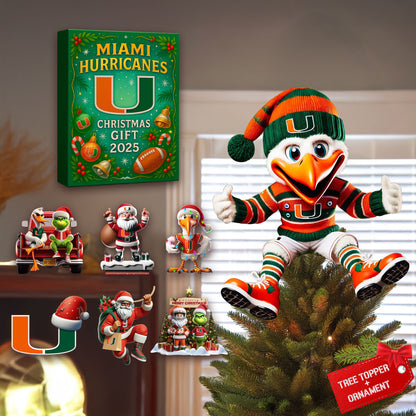 COMBO MHC CHRISTMAS TREE TOPPER WITH ORNAMENT DAT