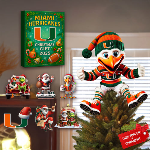 COMBO MHC CHRISTMAS TREE TOPPER WITH ORNAMENT DAT