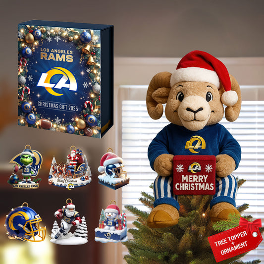 COMBO LAR CHRISTMAS TREE TOPPER WITH ORNAMENT DAT