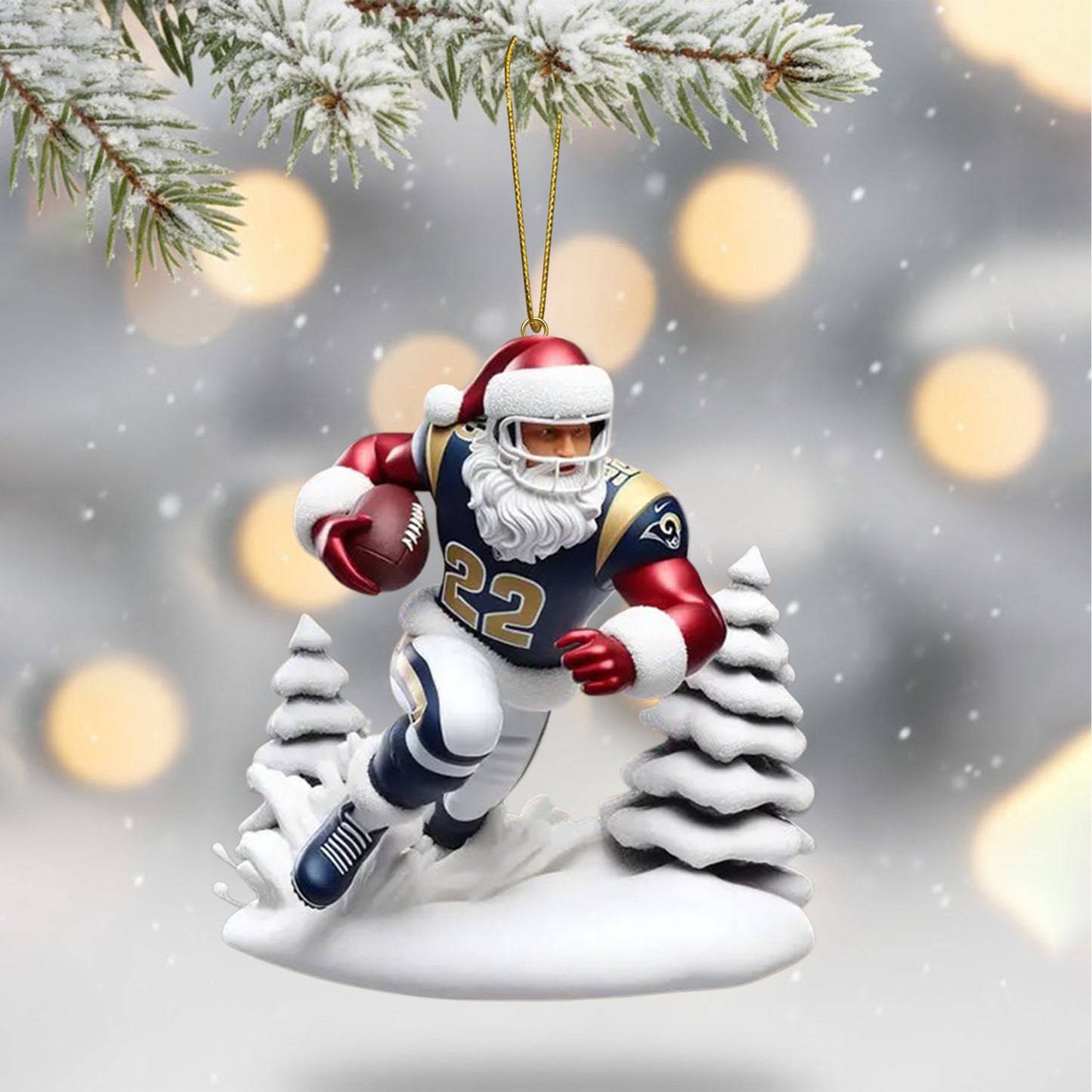 COMBO LAR CHRISTMAS TREE TOPPER WITH ORNAMENT DAT