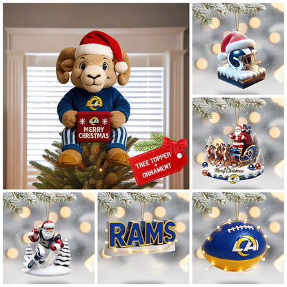 COMBO LAR CHRISTMAS TREE TOPPER WITH ORNAMENT DAT