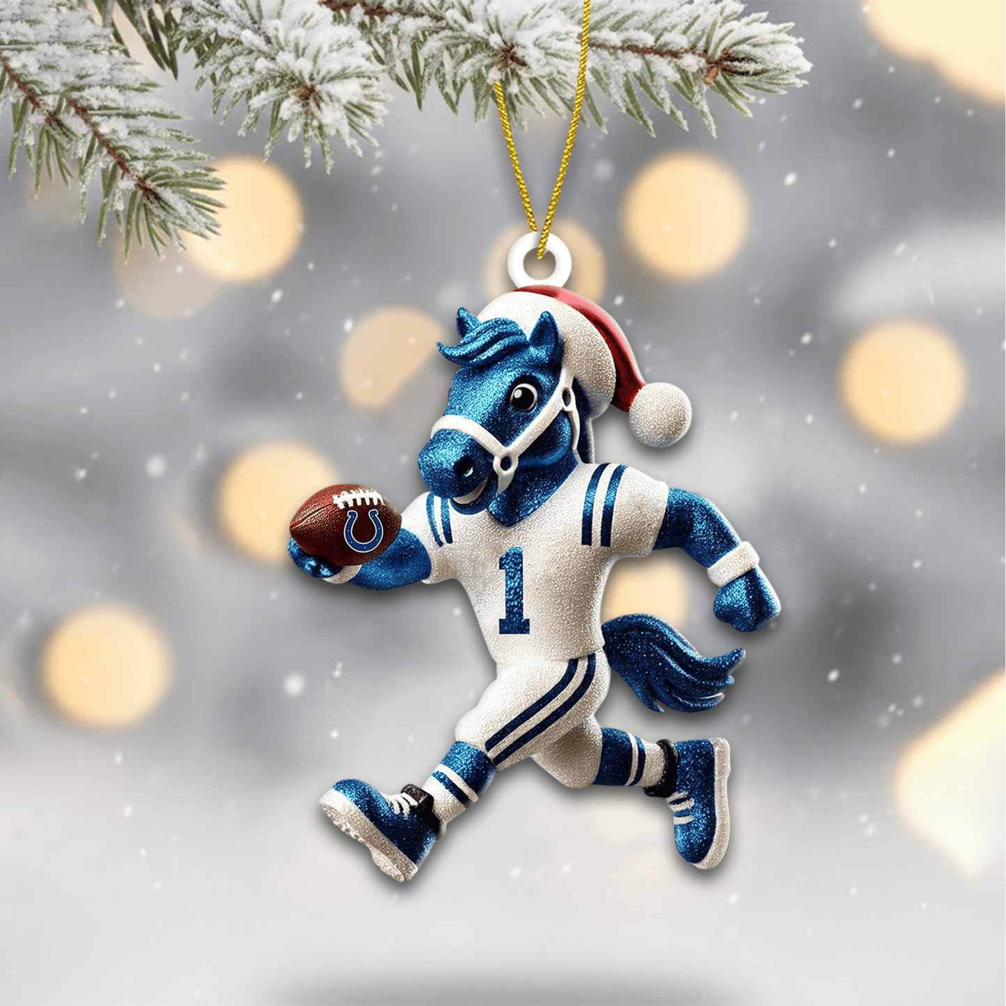 COMBO IDC CHRISTMAS TREE TOPPER WITH ORNAMENT DAT