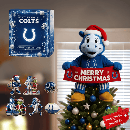 COMBO IDC CHRISTMAS TREE TOPPER WITH ORNAMENT DAT