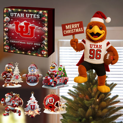 COMBO UTUT CHRISTMAS TREE TOPPER WITH ORNAMENT DAT