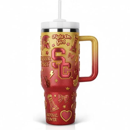 USC 40oz Tumbler With Handle LNTH