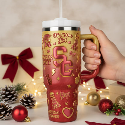 USC 40oz Tumbler With Handle LNTH
