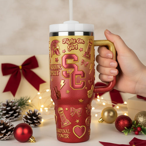 USC 40oz Tumbler With Handle LNTH