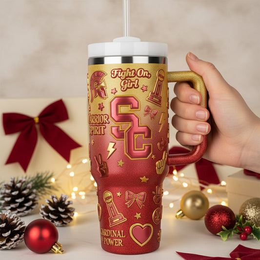 USC 40oz Tumbler With Handle LNTH