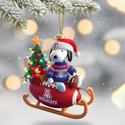 COMBO AWC CHRISTMAS TREE TOPPER WITH ORNAMENT DAT