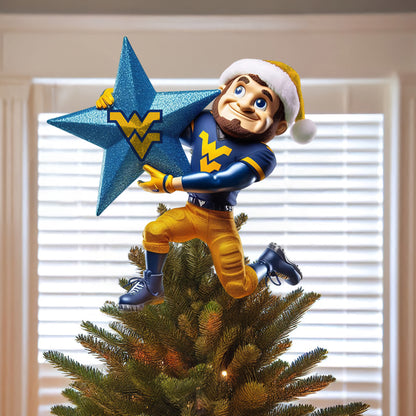 COMBO WVM CHRISTMAS TREE TOPPER WITH ORNAMENT DAT