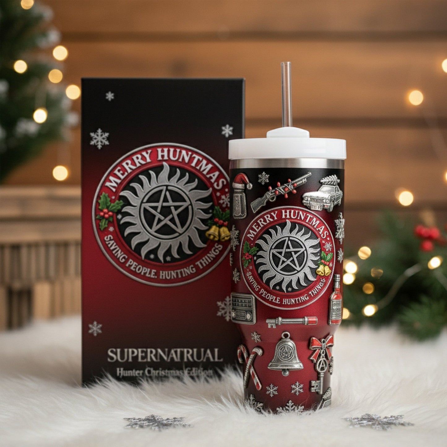 SUNA 40oz Tumbler With Handle LNTH