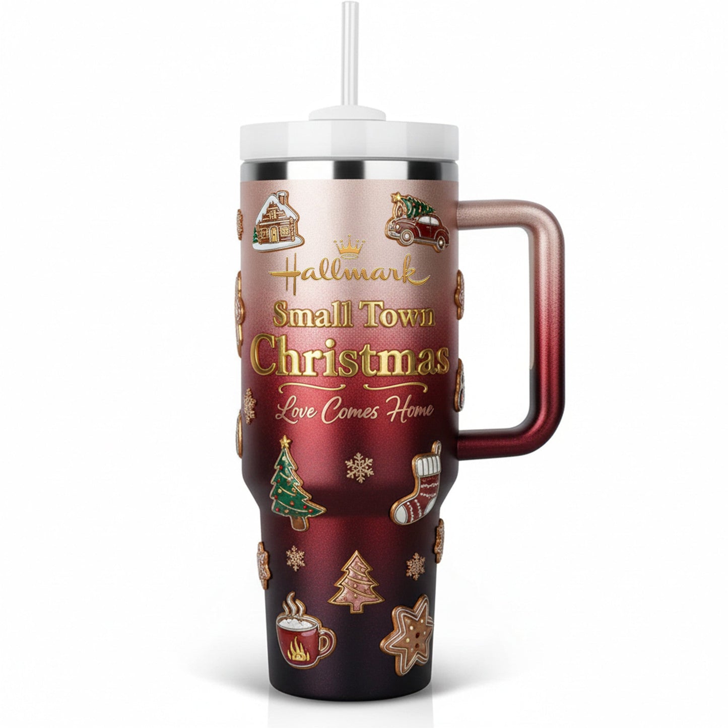 HMTV 40oz Tumbler With Handle LNTH