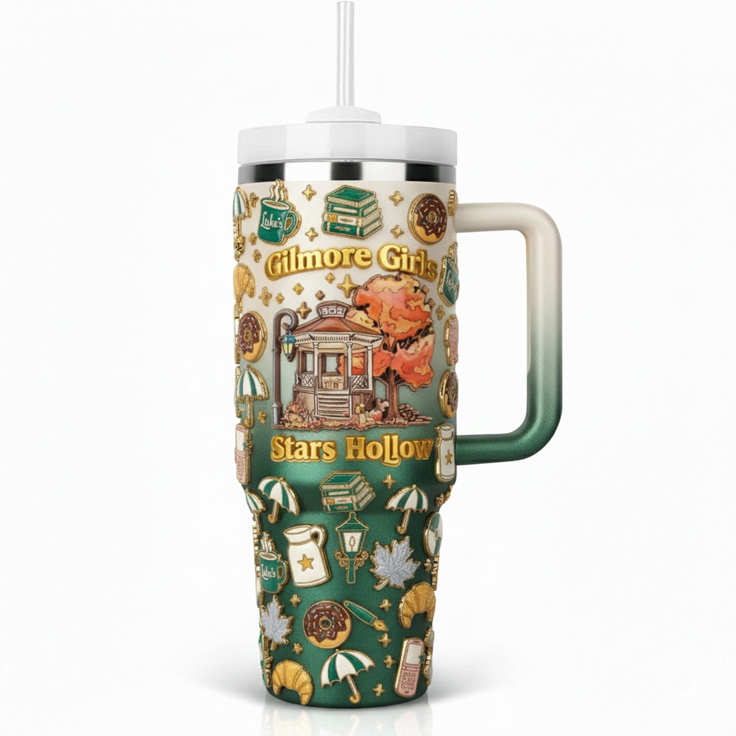 GMG 40oz Tumbler With Handle LNTH