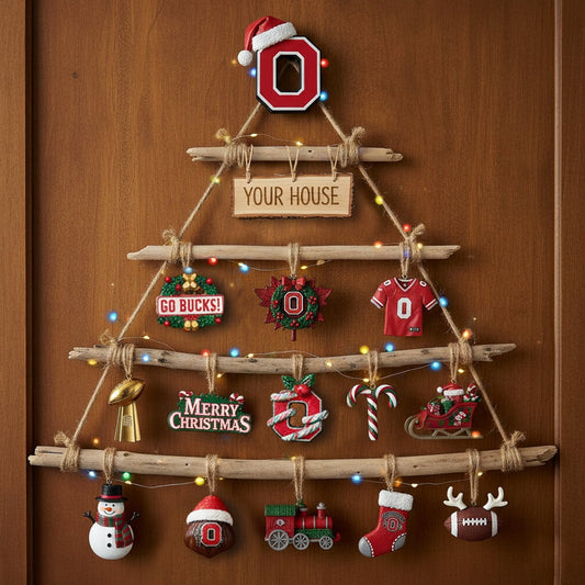 OSB Premium Rustic Wall Christmas Tree HTTT