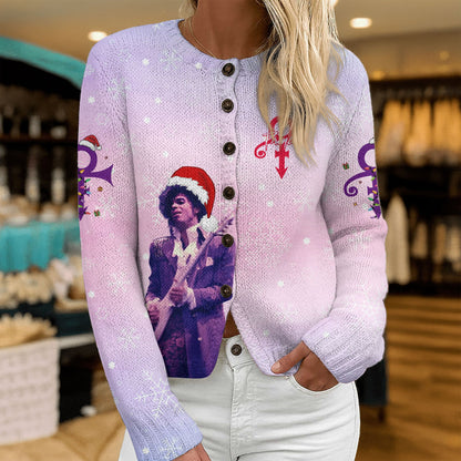 PRCE CARDIGAN SWEATSHIRT WITH BUTTON TNSM