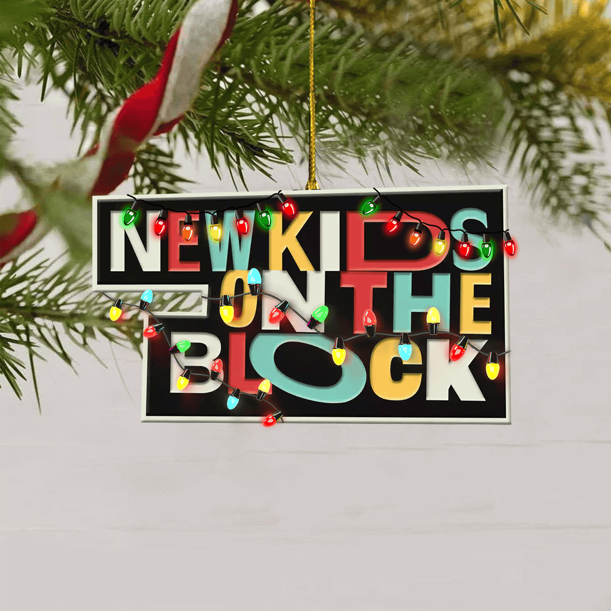 NKOTB Christmas Ornament DAT