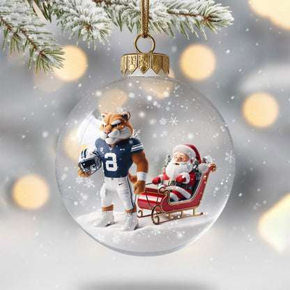 BYU Christmas Ornament DAT