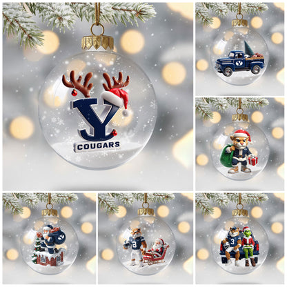 BYU Christmas Ornament DAT